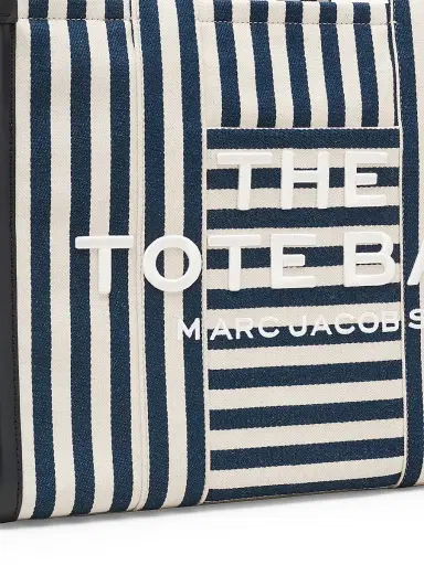 Marc Jacobs Women's The Stripe Canvas Large Tote Bag | Thumbnail 7 Marc Jacobs Women's The Stripe Canvas Large Tote Bag | Thumbnail 7