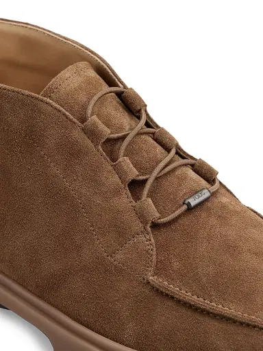 Tod's Men's Suede Desert Chukka Boots - Dark Brown - Size 13 | Thumbnail 5