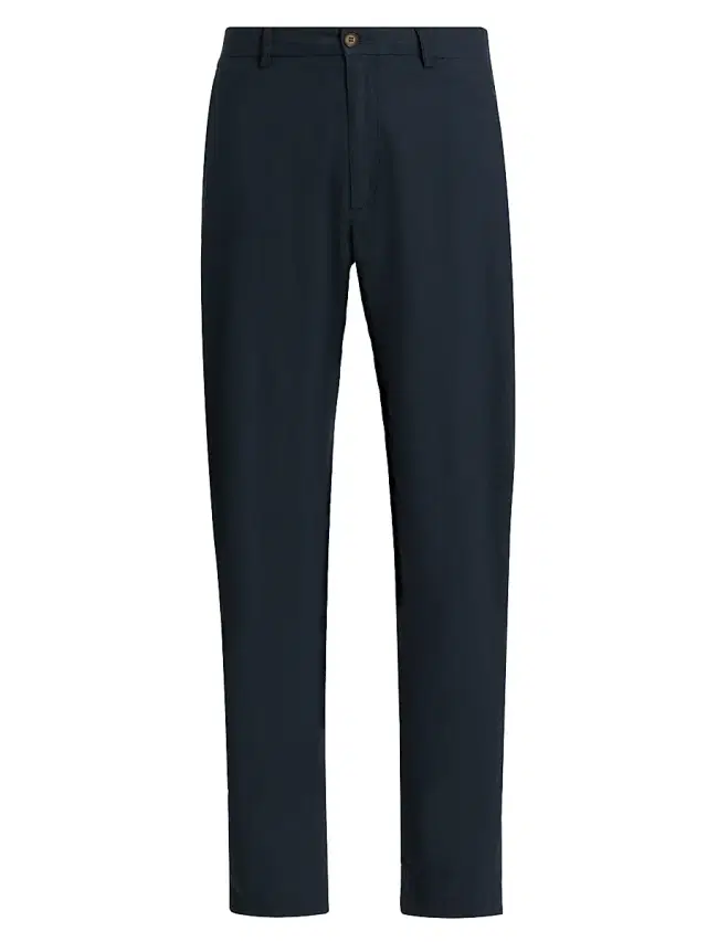 Onia Men's Linen-Blend Trousers - Midnight