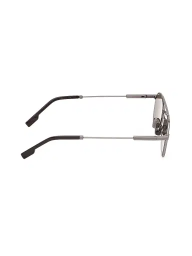 Zegna Men's 54MM Rectangular Sunglasses - Grey Brown | Thumbnail 7 Zegna Men's 54MM Rectangular Sunglasses - Grey Brown | Thumbnail 7