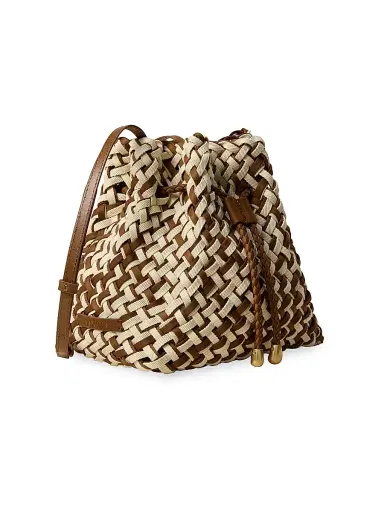 Naghedi Women's Gramercy Double Weave Bucket Bag | Thumbnail 4