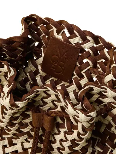 Naghedi Women's Gramercy Double Weave Bucket Bag | Thumbnail 6