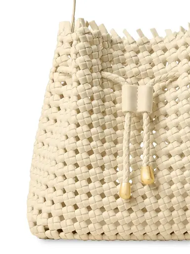 Naghedi Women's Mallorca Open Weave Bucket Bag | Thumbnail 5 Naghedi Women's Mallorca Open Weave Bucket Bag | Thumbnail 5