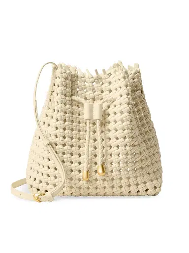 Naghedi Women's Mallorca Open Weave Bucket Bag | Thumbnail 1 Naghedi Women's Mallorca Open Weave Bucket Bag | Thumbnail 1