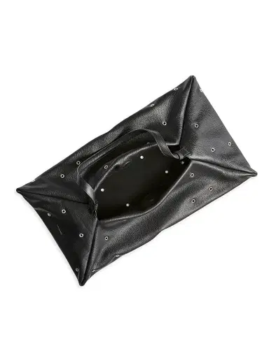 Altuzarra Women's Origami Grommeted Leather Shoulder Bag - Black Silver | Thumbnail 4