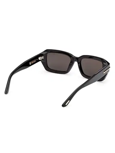 Tom Ford Women's 53MM Rectangular Sunglasses - Black | Thumbnail 6