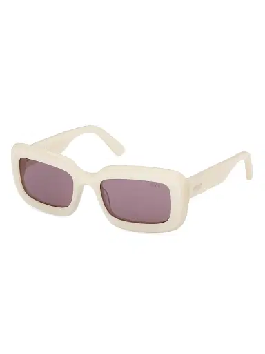 PUCCI Women's 52MM Rectangular Sunglasses - Ivory Violet | Thumbnail 1