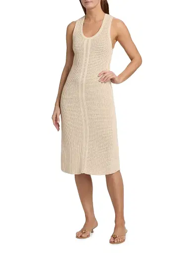 Kobi Halperin Women's Gia Rib-Knit Tank Midi-Dress - | Thumbnail 2
