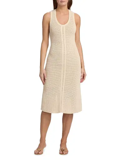 Kobi Halperin Women's Gia Rib-Knit Tank Midi-Dress - | Thumbnail 3