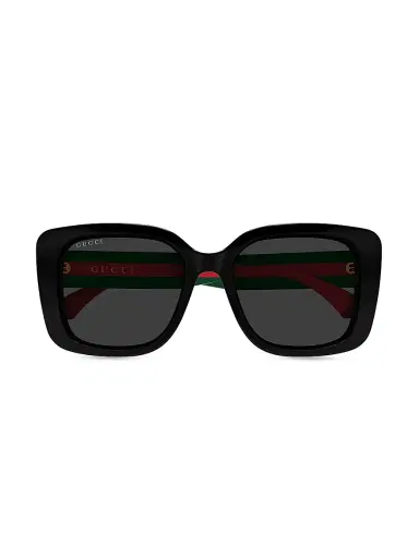 Gucci Women's New Pop Web 55MM Butterfly Sunglasses | Thumbnail 2 Gucci Women's New Pop Web 55MM Butterfly Sunglasses | Thumbnail 2