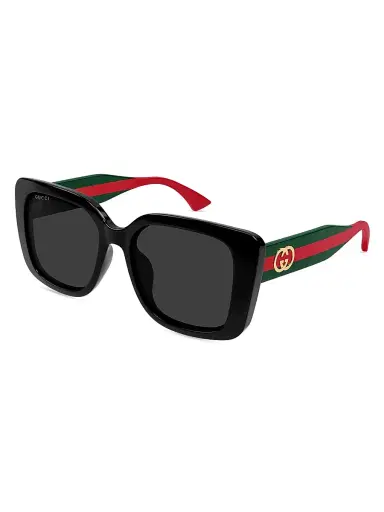 Gucci Women's New Pop Web 55MM Butterfly Sunglasses | Thumbnail 1 Gucci Women's New Pop Web 55MM Butterfly Sunglasses | Thumbnail 1