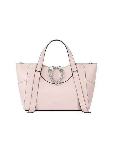 Givenchy Women's  Snatch Top Handle Bag in Grained Leather - Baby Pink | Thumbnail 1