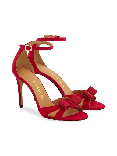 Ferragamo Women's Roxy 95MM Bow-Embellished Sandals | Thumbnail 2 Ferragamo Women's Roxy 95MM Bow-Embellished Sandals | Thumbnail 2