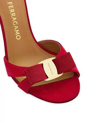 Ferragamo Women's Roxy 95MM Bow-Embellished Sandals | Thumbnail 5 Ferragamo Women's Roxy 95MM Bow-Embellished Sandals | Thumbnail 5