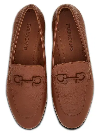 Ferragamo Women's Soldy Gancini Leather Loafers | Thumbnail 3 Ferragamo Women's Soldy Gancini Leather Loafers | Thumbnail 3