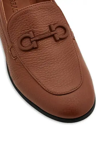 Ferragamo Women's Soldy Gancini Leather Loafers | Thumbnail 4 Ferragamo Women's Soldy Gancini Leather Loafers | Thumbnail 4