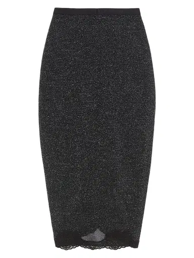 Valentino Garavani Women's Lurex Knit Skirt | Thumbnail 1 Valentino Garavani Women's Lurex Knit Skirt | Thumbnail 1