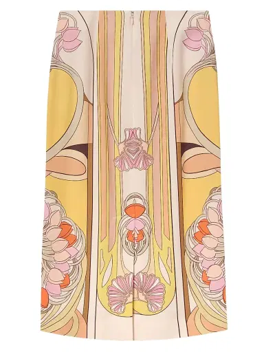 La DoubleJ Women's Pencil Skirt - Tulip Pale Pink - Size XS | Thumbnail 2