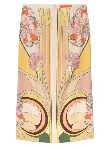 La DoubleJ Women's Pencil Skirt - Tulip Pale Pink - Size XS | Thumbnail 1