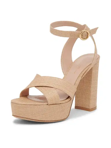 Gianvito Rossi Women's 70MM Woven Platform Sandals | Thumbnail 2 Gianvito Rossi Women's 70MM Woven Platform Sandals | Thumbnail 2
