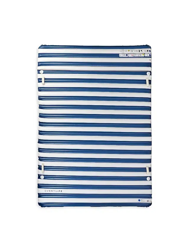 Sunnylife Marine Stripe Party Pad - Seagrass Stripe