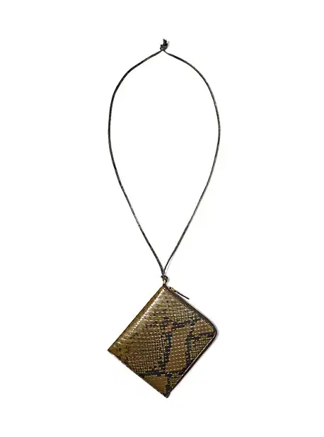 Michael Kors Collection Aurelia Snake Embossed Leather Bag