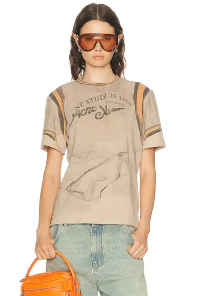 Acne Studios Eram Graphic Top | Thumbnail 1