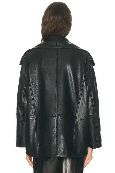 Nour Hammour Ansel Leather Jacket | Thumbnail 4 Nour Hammour Ansel Leather Jacket | Thumbnail 4