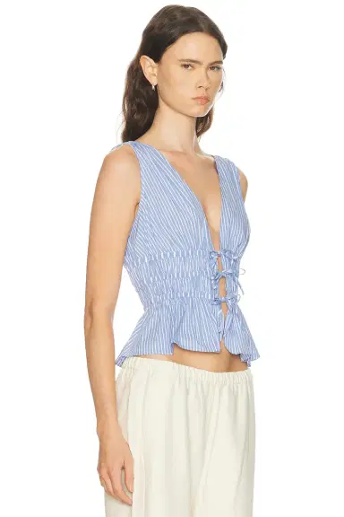 Aknvas Eva Tie Top | Thumbnail 2