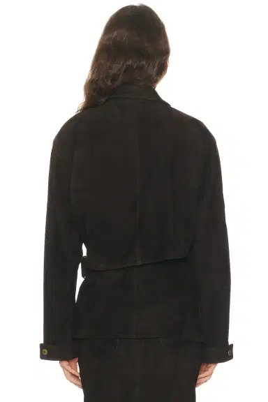 DARKPARK Cindy Suede Contour Jacket | Thumbnail 4