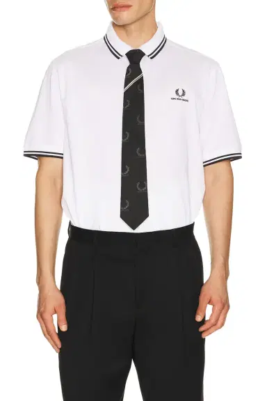 Fred Perry x Kris Van Assche Pique Shirt | Thumbnail 3 Fred Perry x Kris Van Assche Pique Shirt | Thumbnail 3