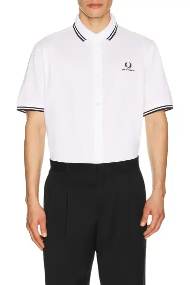 Fred Perry x Kris Van Assche Pique Shirt | Thumbnail 4 Fred Perry x Kris Van Assche Pique Shirt | Thumbnail 4