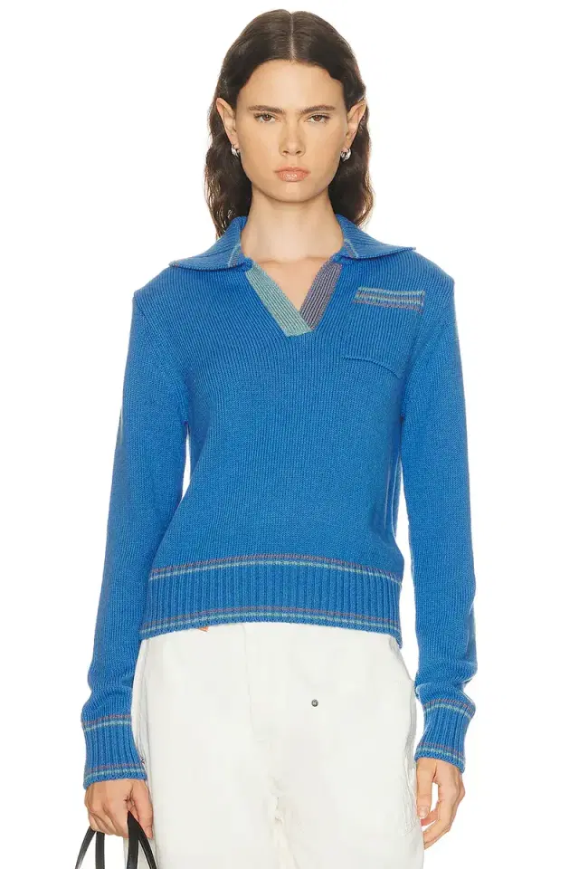 JW Anderson Shrunken Polo Jumper