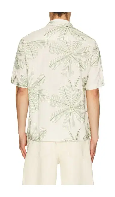 Corridor Linen Applique Short Sleeve Shirt | Thumbnail 2