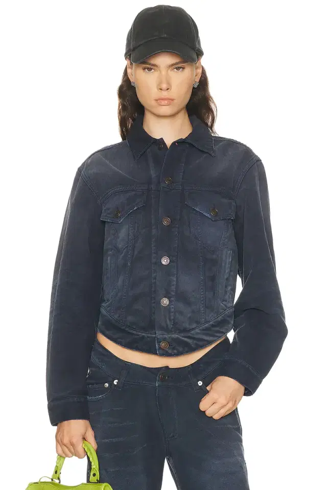 Balenciaga Curved Waistband Jacket
