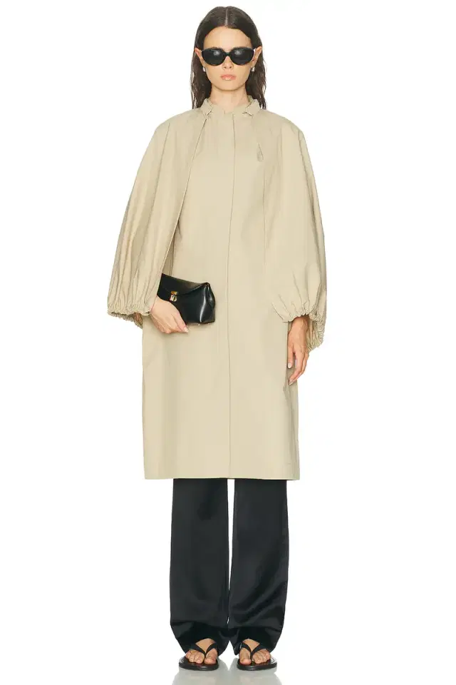 Toteme Detachable Cape Coat