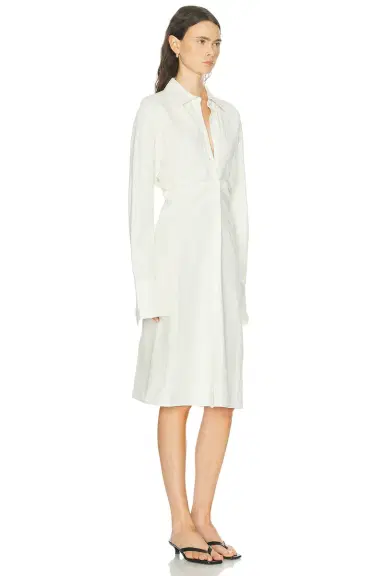 TOTEME Slouch Cotton Shirt Dress | Thumbnail 2