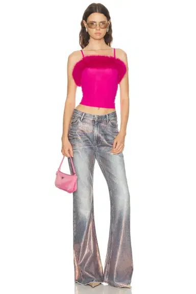 Acne Studios 2025F Glitter Dawn Flare Leg | Thumbnail 5 Acne Studios 2025F Glitter Dawn Flare Leg | Thumbnail 5