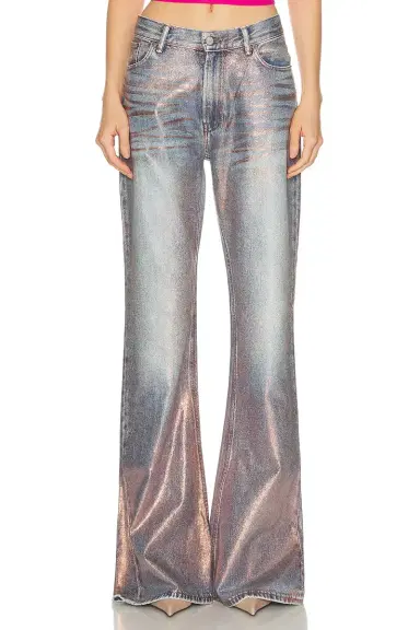Acne Studios 2025F Glitter Dawn Flare Leg | Thumbnail 1 Acne Studios 2025F Glitter Dawn Flare Leg | Thumbnail 1