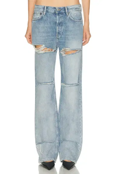 Acne Studios 2010F Light Crow Wide Leg | Thumbnail 1
