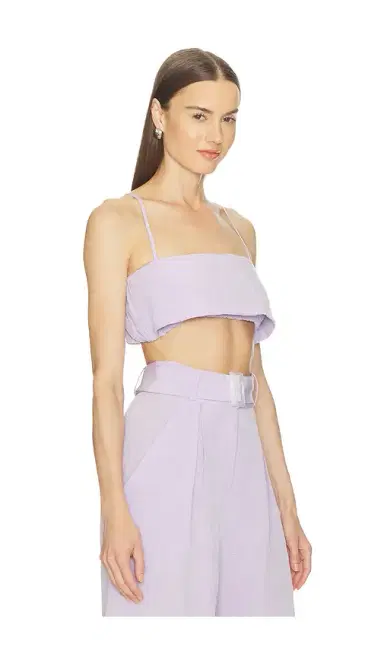 MATTHEW BRUCH Structured Bandeau Crop Top | Thumbnail 2