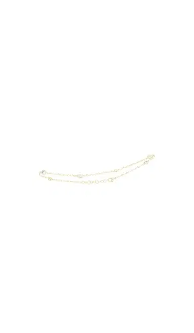 By Adina Eden Cz Station Anklet | Thumbnail 1 By Adina Eden Cz Station Anklet | Thumbnail 1