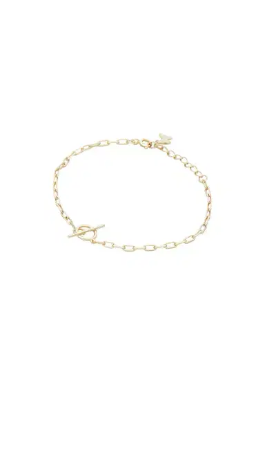 By Adina Eden Textured Toggle Chain Bracelet | Thumbnail 1 By Adina Eden Textured Toggle Chain Bracelet | Thumbnail 1
