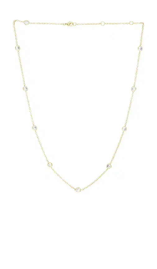 By Adina Eden Diamond By The Yard Necklace