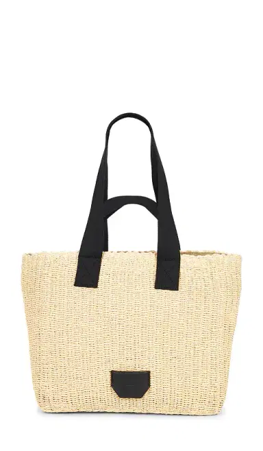 AllSaints Izzy Paper Tote Bag | Thumbnail 1 AllSaints Izzy Paper Tote Bag | Thumbnail 1