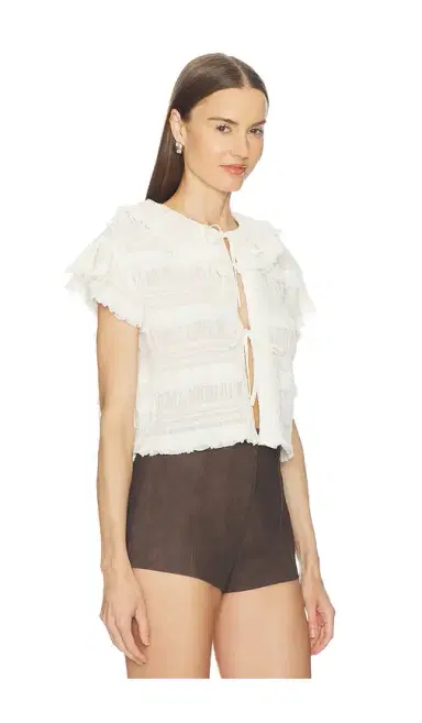 Aknvas Audra Ruffled Tie Blouse | Thumbnail 2 Aknvas Audra Ruffled Tie Blouse | Thumbnail 2