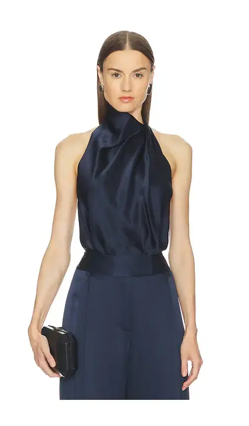 Draped Halter Top