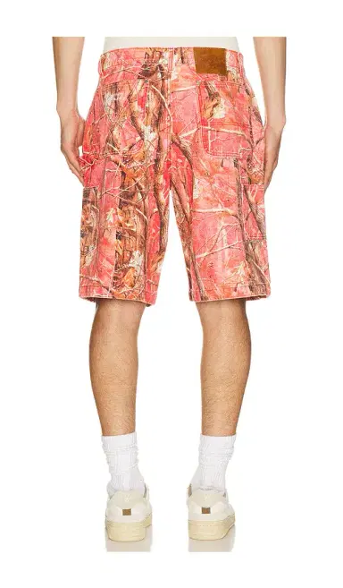 Ryoko Rain Tree Camo Double Knee Oversized Shorts | Thumbnail 2