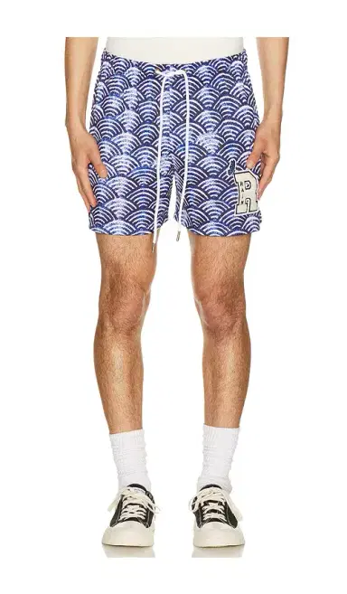 Ryoko Rain Seigaiha Waves Shorts | Thumbnail 1