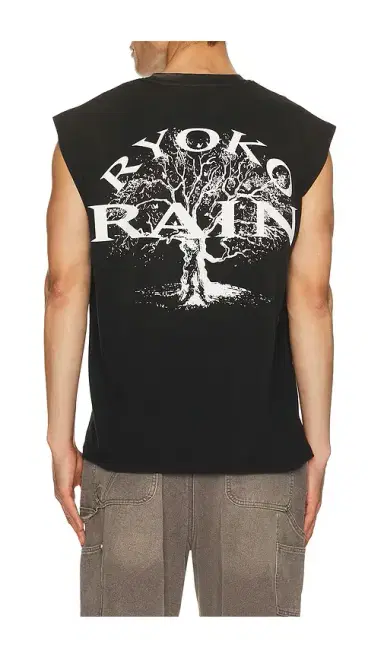 Ryoko Rain Butterfly Skull Sleeveless Tee | Thumbnail 1 Ryoko Rain Butterfly Skull Sleeveless Tee | Thumbnail 1